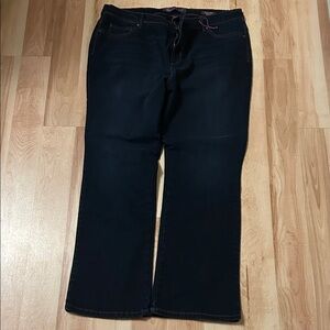 Gloria Vanderbilt Dark Blue Flare Jeans